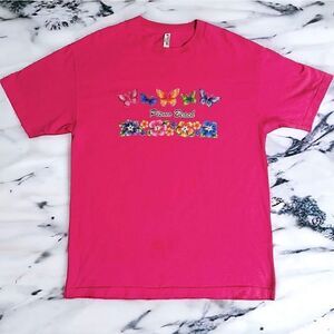 Vintage 90’s Pink Butterfly T-Shirt